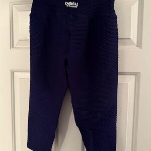 Booty by Brabants Blue Leggings Elastic Waistband